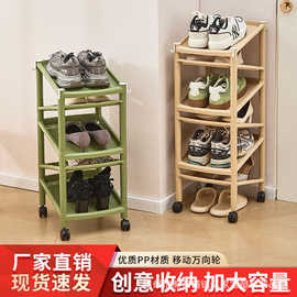 鞋架子门口结实家用简易衣柜宿舍小型多功能防尘收纳组装鞋柜