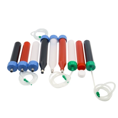 Yapışqan paylayıcı adapterlər: 200cc dispensing syringe/American