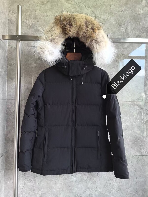 大鹅羽绒服女3804L04款冬季外套加厚加拿大枫 Chelsea Parka down|undefined