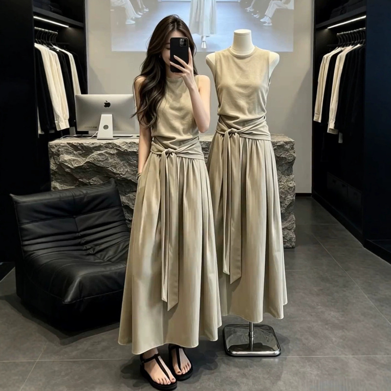 Old Money Style Dress for Women, 2026 Spring/Summer Collection, Long Dress, Very Beautiful, Particularly Elegant, Waist-Cinching French Style, Early Summer Trend Old Money Style Dress for Women, 2026 Spring/Summer Collection, Long Dress, Very Beautiful, Particularly Elegant, Waist-Cinching French Style, Early Summer Trend