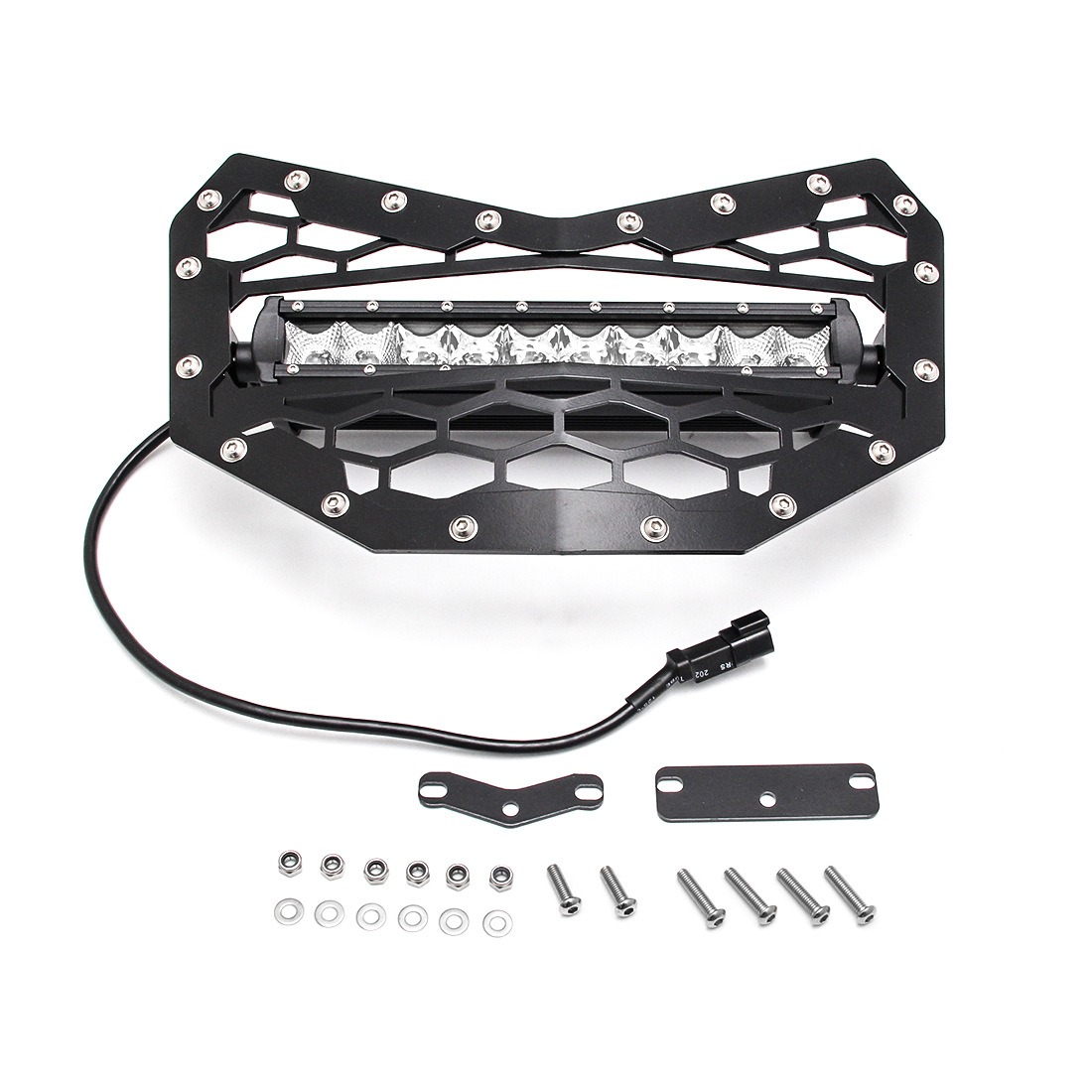 Cross-Border Atv Bombardier Atvutv Modified Grille Polarisrzr Xp1000 Plus Modified Led Spotlights