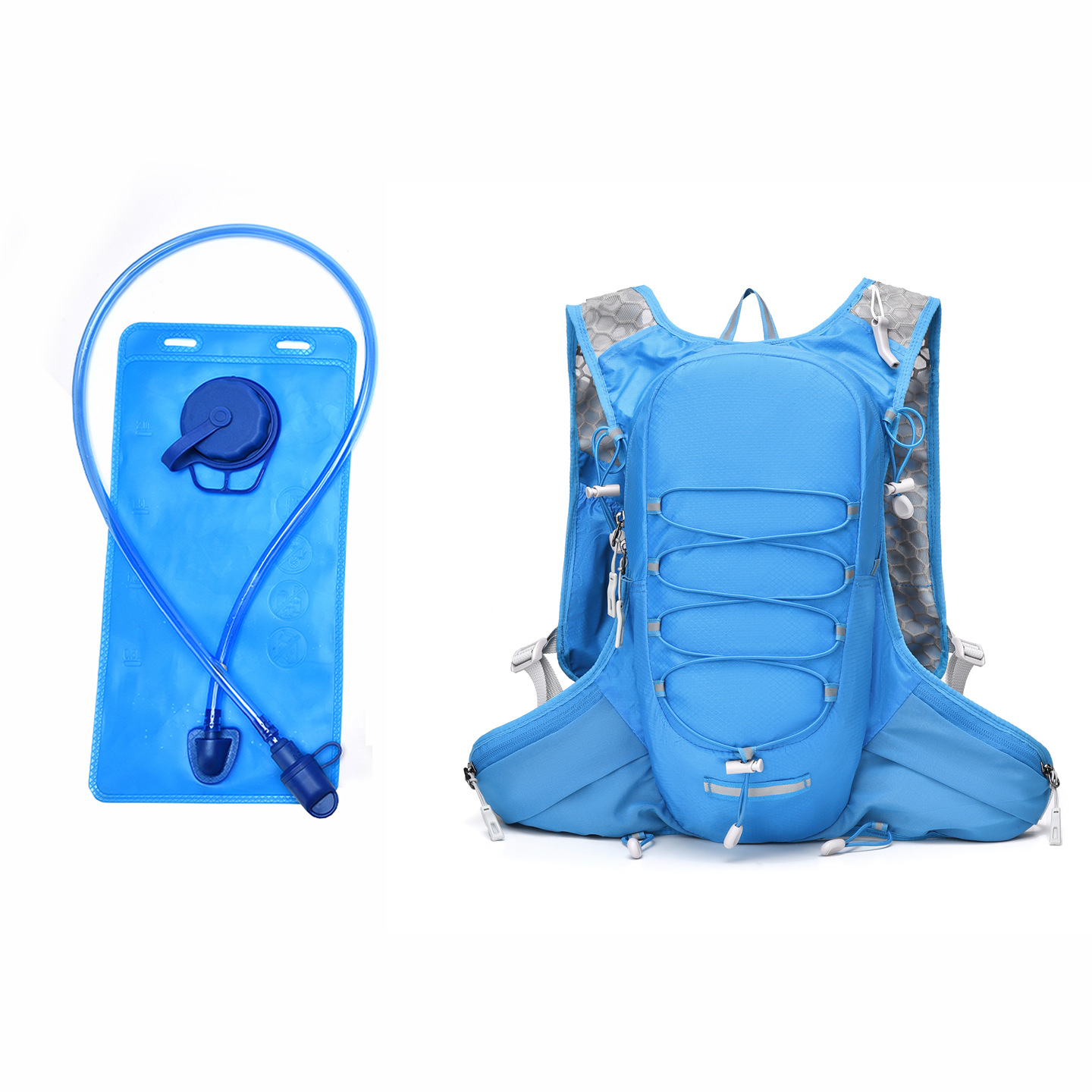 Blue water container
