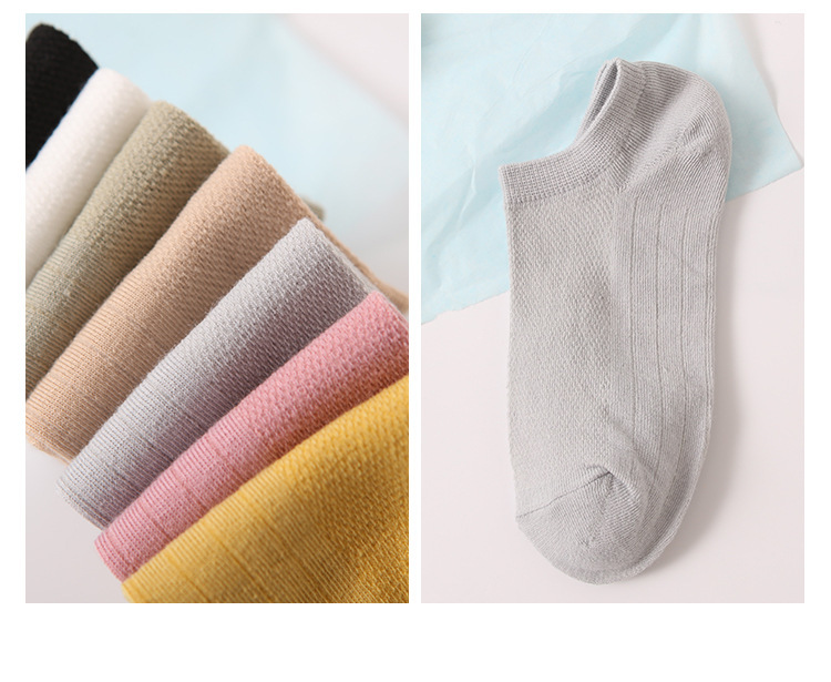 polyester cotton socks 7-pairs nihaostyles clothing wholesale NSLSD80989