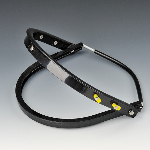 头戴式支架 优质面屏支架头箍 全塑半塑半铝全铝支架工厂批发供应