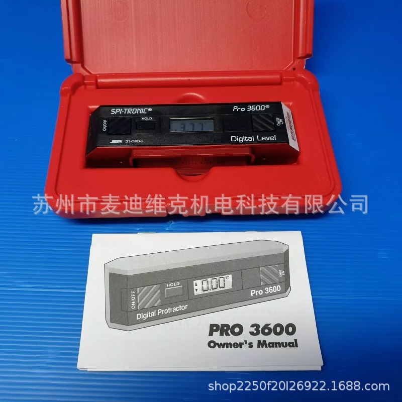 Spi-Tronic品牌Pro 3600型号医药行业数显量角器水准仪CE认证仪器