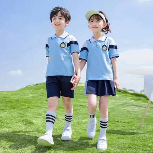 Kindergarten uniforms, spring and autumn clothing, college style primary school uniforms, children's class uniforms, three-piece sportswear suits, autumn suits