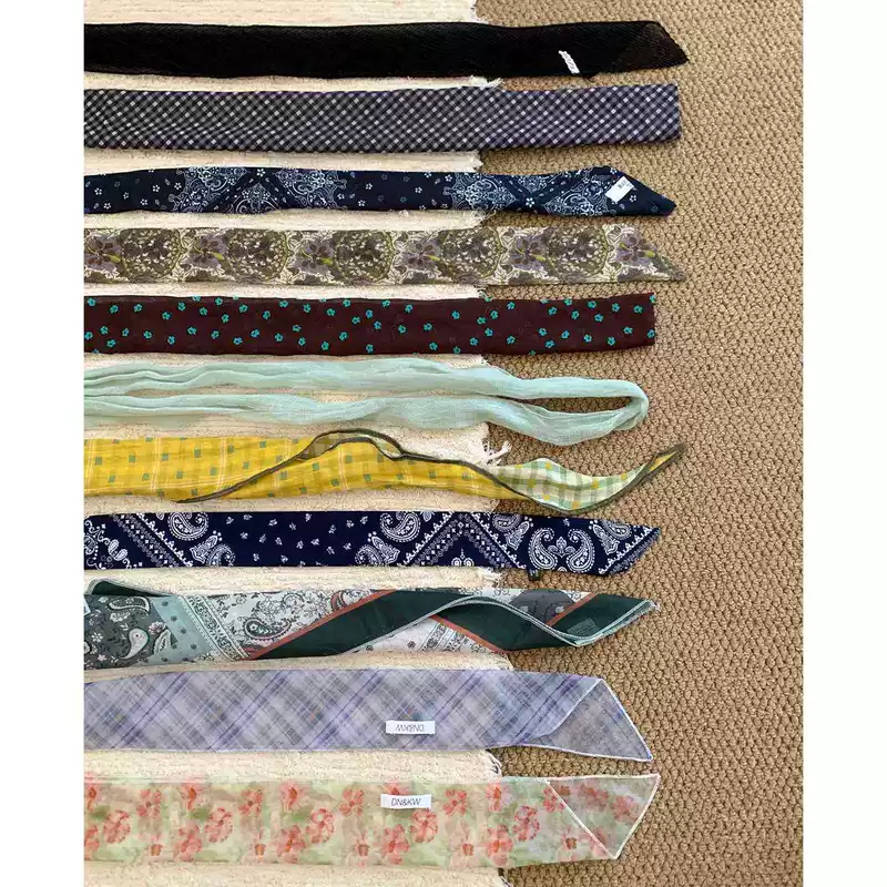 Retro ethnic long thin scarf, high-quality style, thin weaving, ethnic style