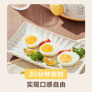 Midea Egg Cooker Double-Layer Automatic Power-Off Anti-Dry Stainless Steel Portable Mz-Zde1602