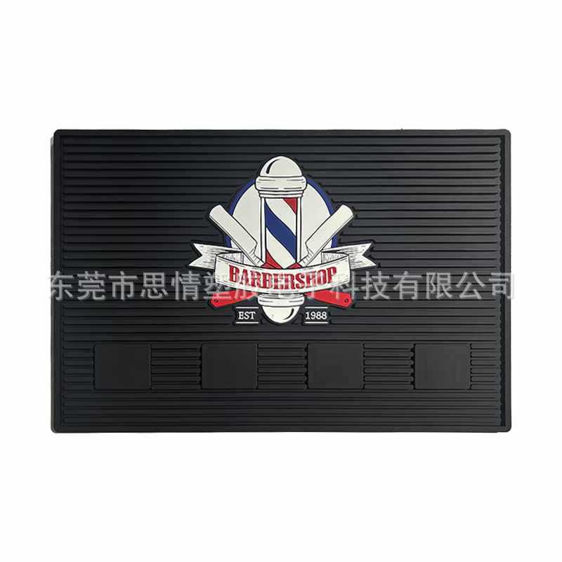 Spot imán almohadilla para el cabello almohadilla para el cabello almohadilla para el almacenamiento de herramientas con cortapelos magnéticos fuertes almohadilla antideslizante almohadilla para la herramienta para el cabello de PVC