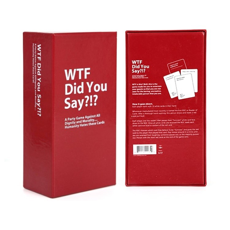 WTF Did You Say 桌遊牌玩具 聚會卡牌