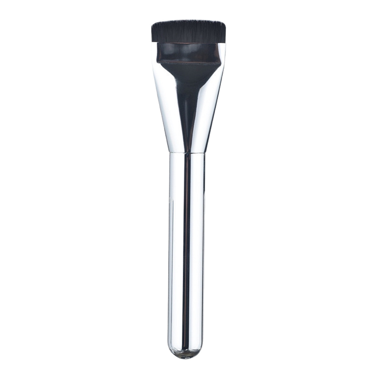 Nuevo tipo de cepillo de base en forma de un tipo no come polvo, cepillo de maquillaje de base ligero sin marcas, cepillo de máscara de cabeza plana, cepillo de maquillaje de blanqueador
