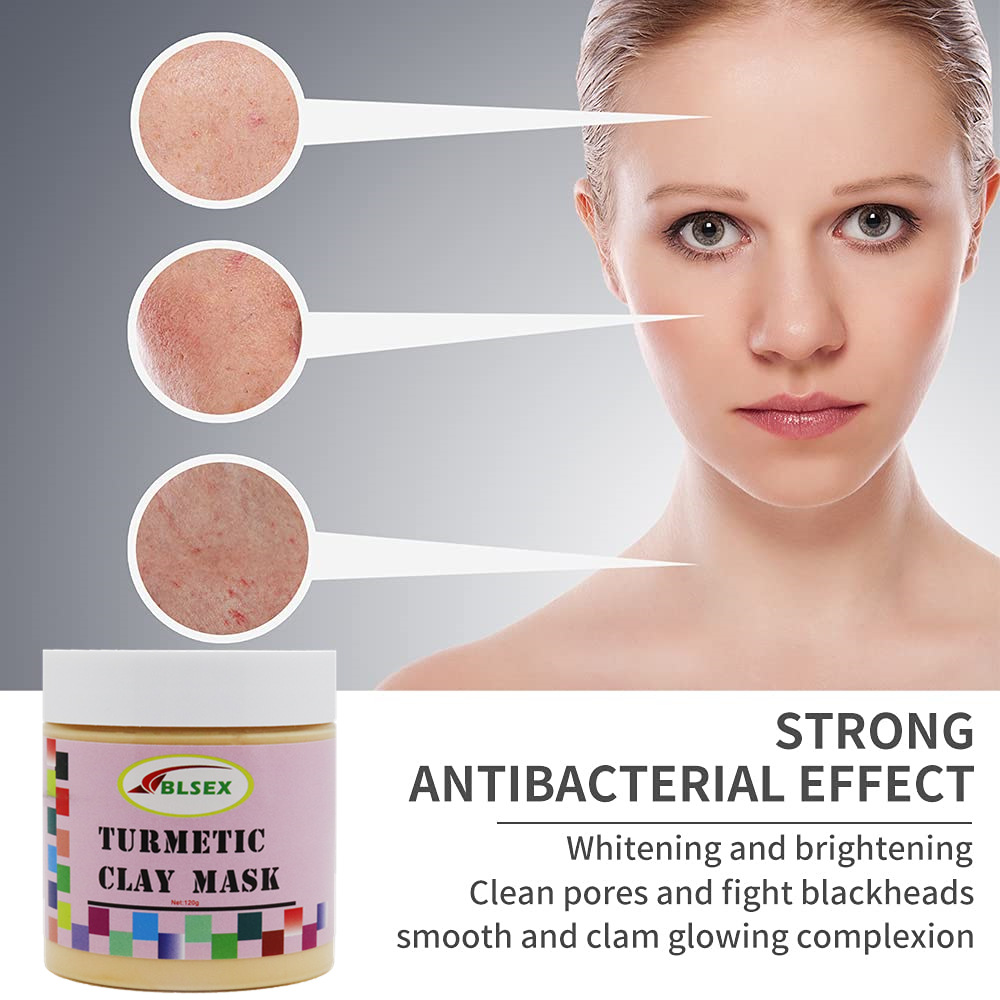 BLSEX maschera idratante tipo pasta alla curcuma pulizia viso 120g_voghion.com