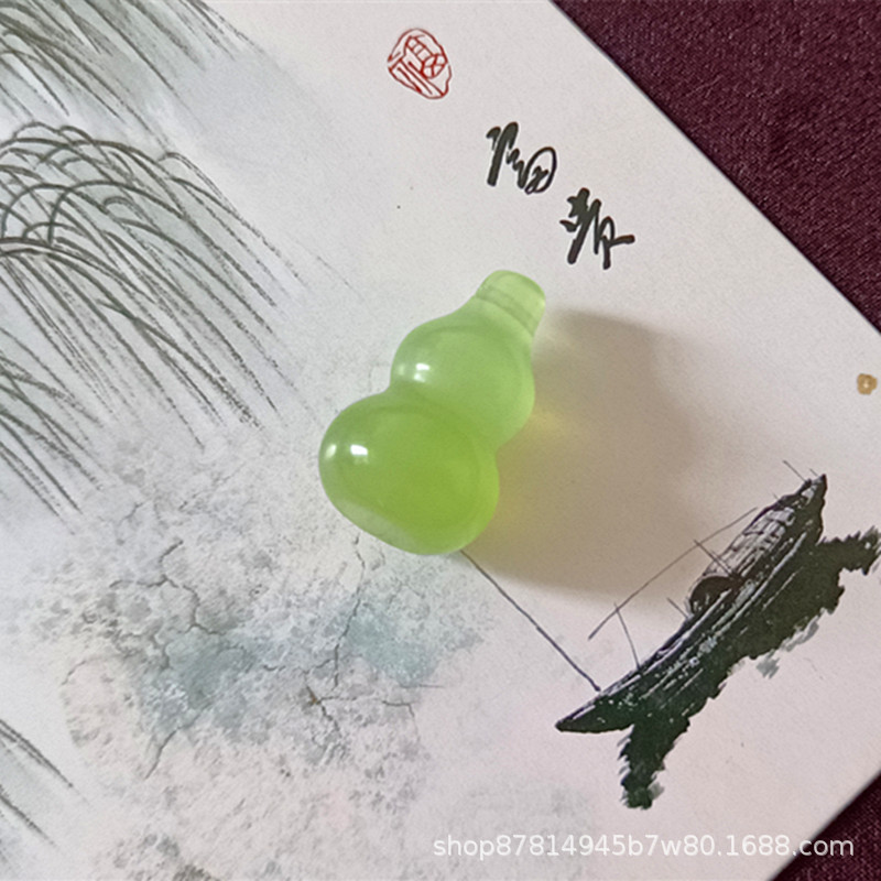 녹색 입체 조롱박 (26*15mm)