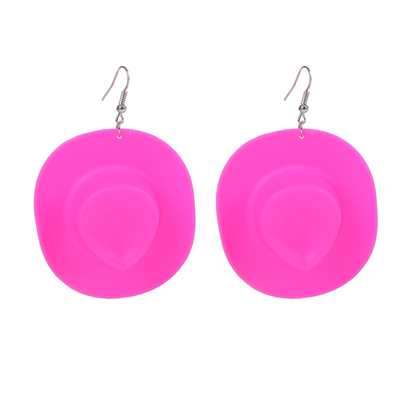 Women'S Gender 1 Pair Fashion Geometric Resin Irregular Women's Drop Earrings