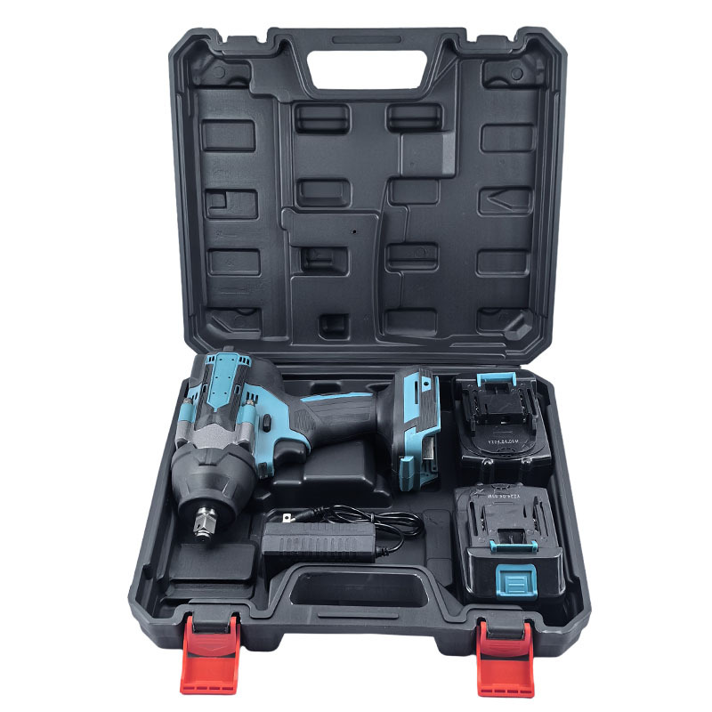 Inicio pequeña llave de impacto de torsión grande batería de litio cañón de viento eléctrico sin escobillas llave de batería de litio de impacto gran par al por mayor