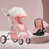 Lotus pink [cart + basket type car seat]
