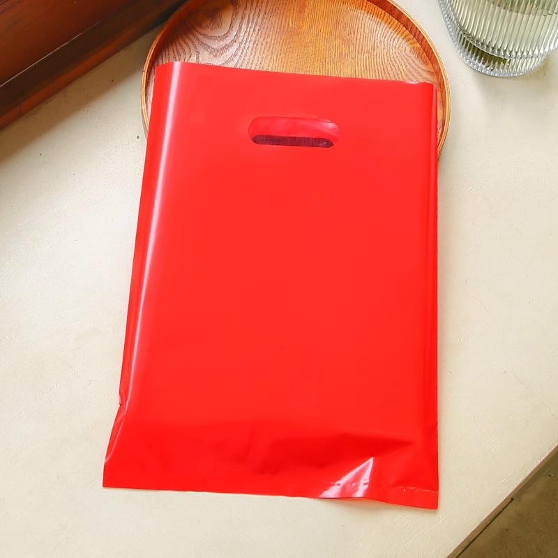 Bolsa de mano de tienda de ropa de grosor, bolsa de embalaje de ropa para niños y niñas, bolsa de almacenamiento de cosméticos, bolsa de regalo, bolsa de embalaje comercial