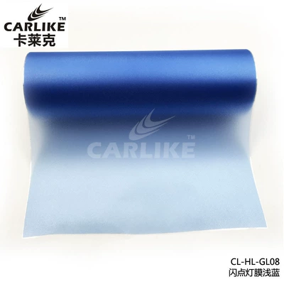color change protective film car light — Automotive Film - 039m-light-blue