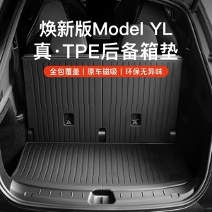 Tesla Model Y üçün TPE ön və arxa baqaj matı, interyer aksesuarları