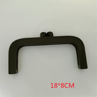 Meng Meilin black 18*8CM Acrylic Gold mouth Handbags Luggage and luggage parts Acrylic Acrylic Handle