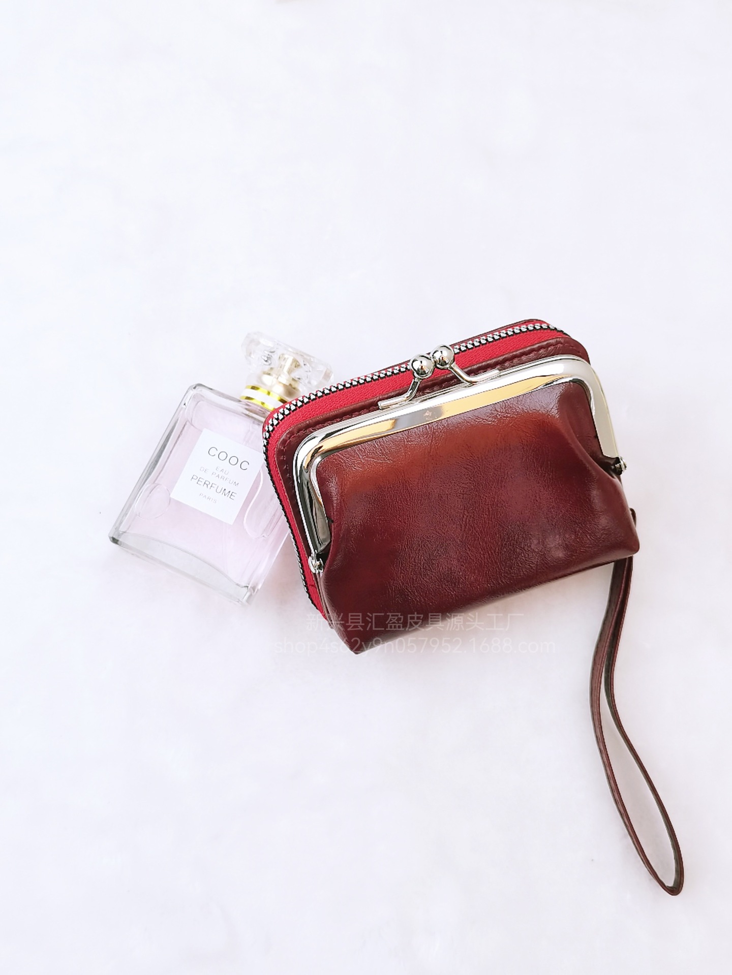 Nueva moda caliente de las mujeres billetera de las mujeres retro monedero gran capacidad titular de la tarjeta de las mujeres pequeña cartera embrague