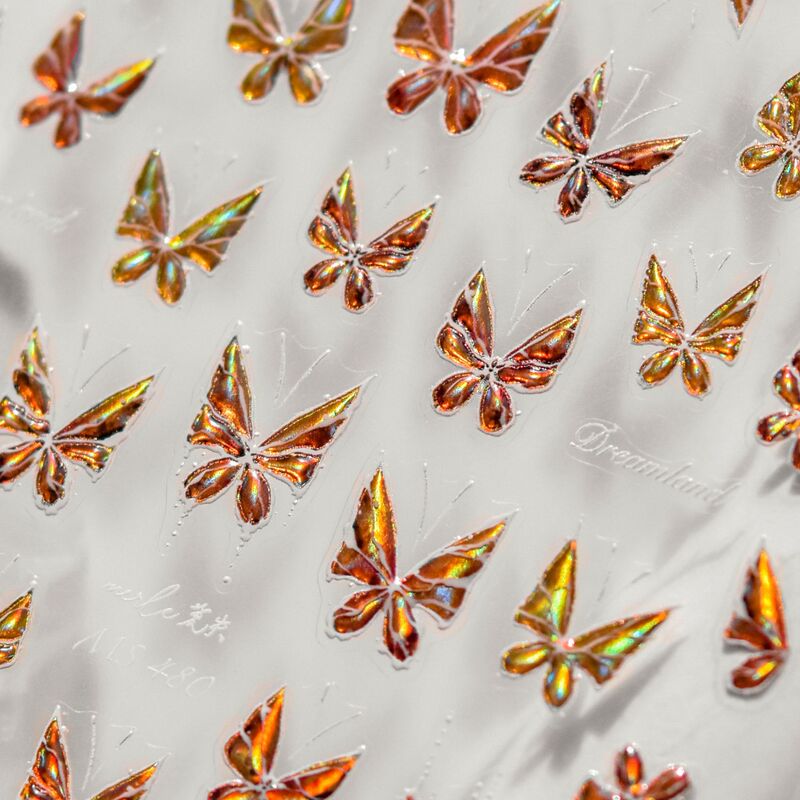 tomoni jelly nail stickers no loss cooperation Japanese cute nail stickers wholesale three-color butterfly MS480 tomoni jelly nail stickers no loss cooperation Japanese cute nail stickers wholesale three-color butterfly MS480