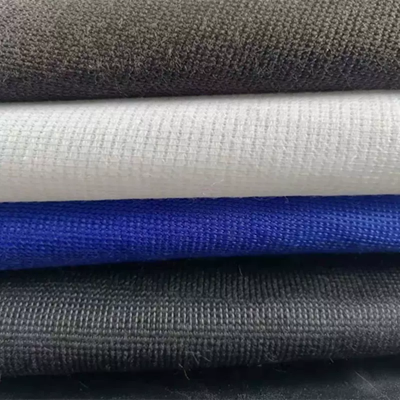 染色丽新布颜色经编RPET无纺布涂层阻燃22针14针印花布定制加工