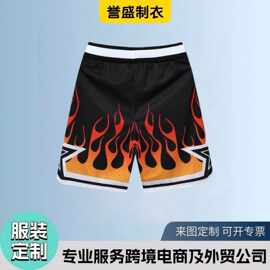 篮球短裤美式男夏季休闲宽松运动跑步训练健身五分裤速干快干