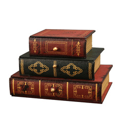 European antique-style weathered hair comb making, retro minimalist storage and display decoration box, factory wholesale