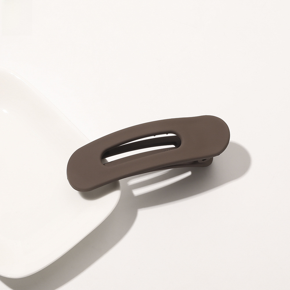 Qiyue matt värvi küljeklamber suur juuksenõel pesu näoklamber küljeklamber lihtne tukk juuksenõel pardilindiga peakate_voghion.com