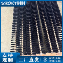 定制缠绕式毛刷批发无轴带轴弹簧刷辊清洗手工外绕内旋侧清洁刷
