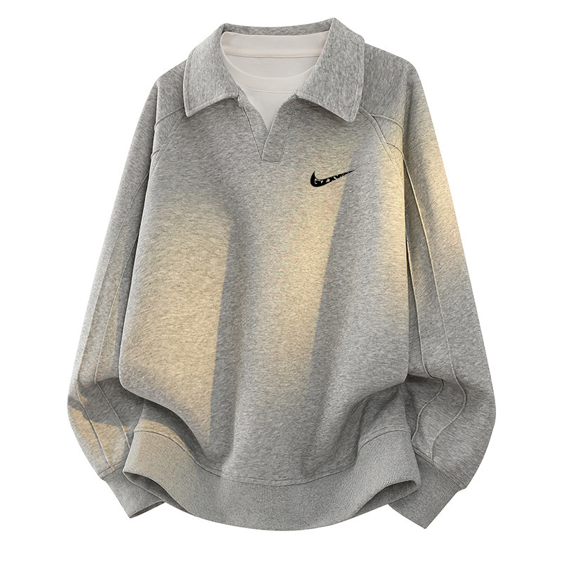 New cross-border long-sleeve sweatshirt and jeans fashion two-piece set for men, spring and autumn sweatshirt trendy brand, stylish casual men's wear New cross-border long-sleeve sweatshirt and jeans fashion two-piece set for men, spring and autumn sweatshirt trendy brand, stylish casual men's wear