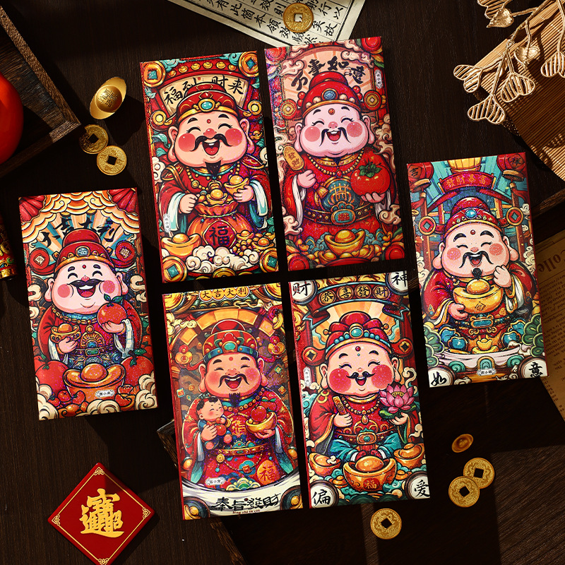 wholesale gift lucky horse year fortune 2026 new red envelope chinese new year thousand yuan universal profit seal factory direct sales