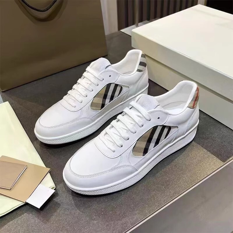 European Spring New Style Genuine Leather Splicing Round Toe Lace-Up Low-Top Flat Casual Sneakers Trendy Comfortable Versatile Men's Shoes