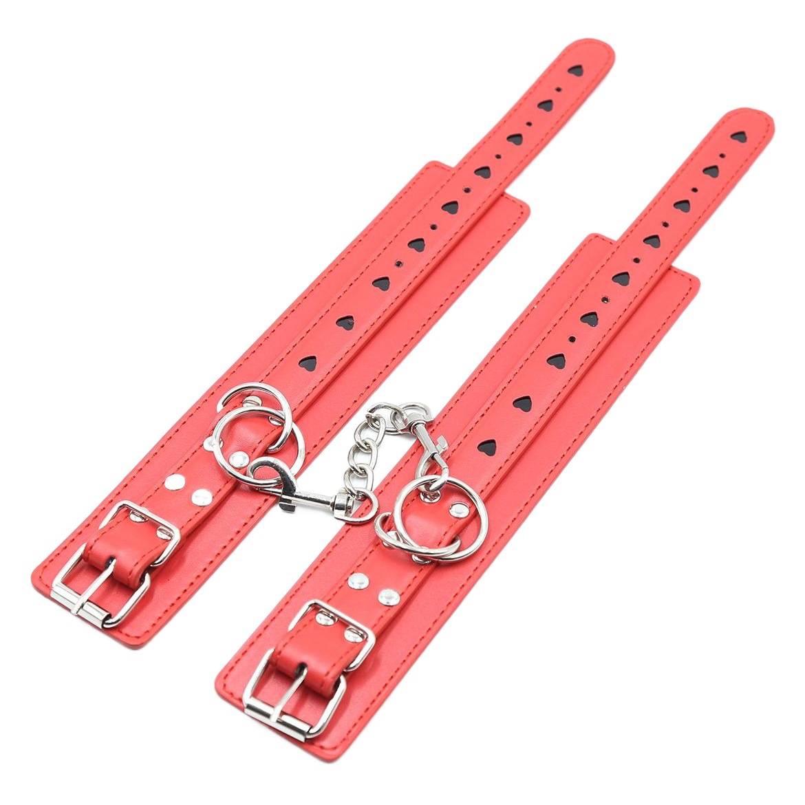 Sexo adulto suministros coqueteo juguetes esposas puños de tobillo amor pulsera de cuero PU cama cinturón de restricción juguetes alternativos