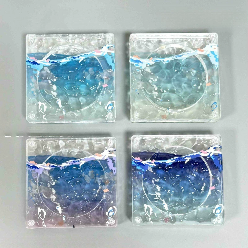 Побалуйте морское дно, акриловый кирпич, 58-мм значок национальной долины