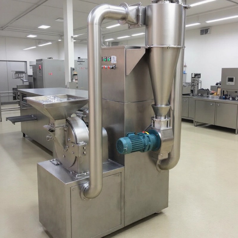 柠檬酸/葡萄糖/食品添加剂不锈钢专用粉碎机除尘设计120目细度