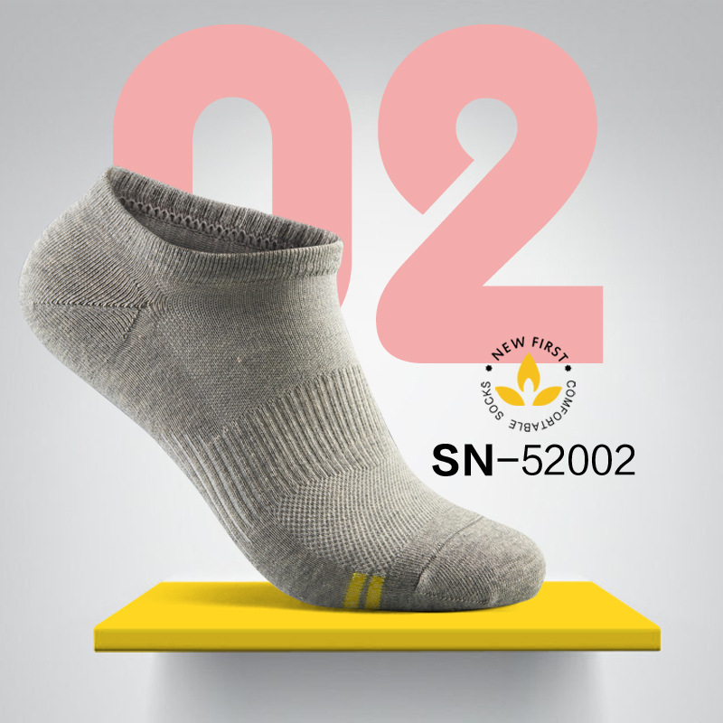 Jinjiang Shoe and Sock Manufacturer, Short Tube Sports Socks for Girls, Combed Cotton Hand-Sewn Toe Boat Socks, Boxed Cotton Socks with 6 Sweat-Absorbing Features