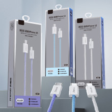 适用萍果15编织线iPhone15双C充电线tyoe-c 萍果PD手机快充数据线