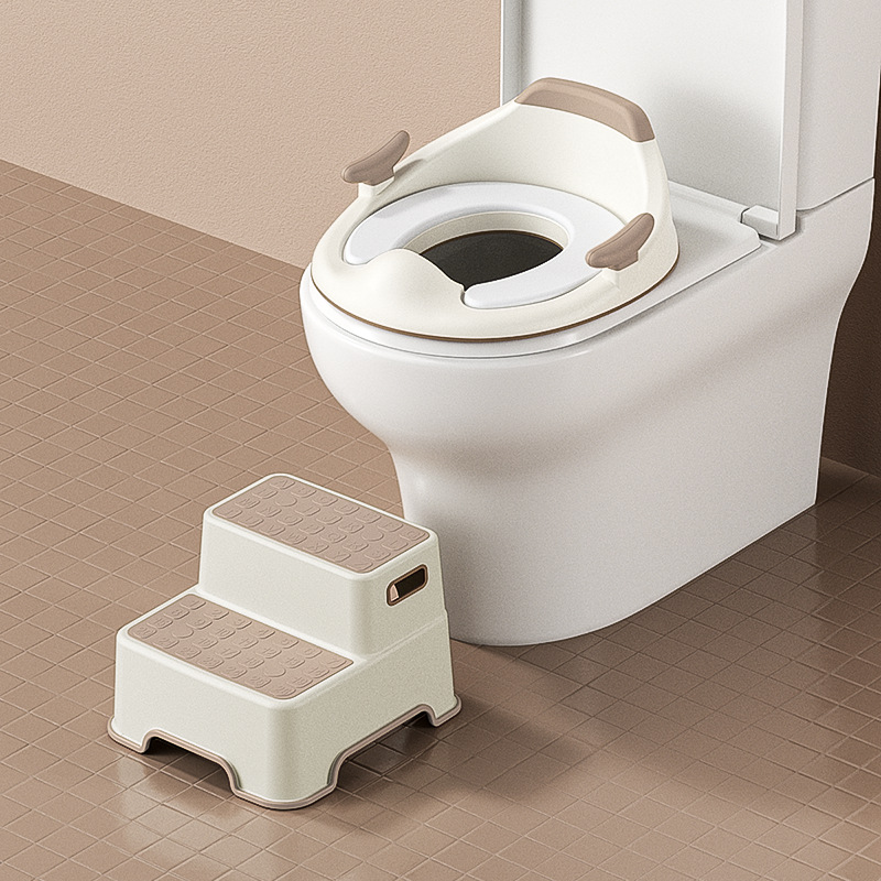 Inodoro para niños, inodoro para niños, taburete para pies, inodoro para bebés, asiento para inodoro de 0-3 años