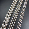 Chain from pearl, metal decorations