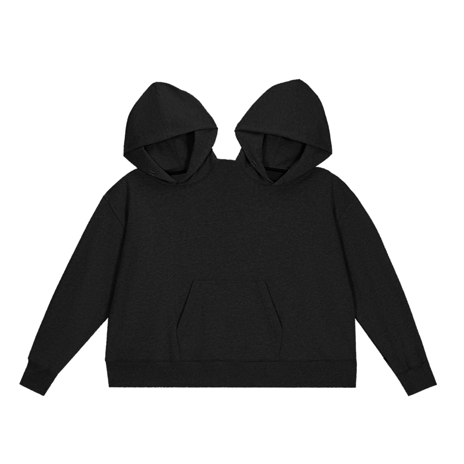 Mujeres Sudadera Manga Larga Sudaderas Con Capucha Para Mujer Ropa De Calle Color Sólido display picture 1