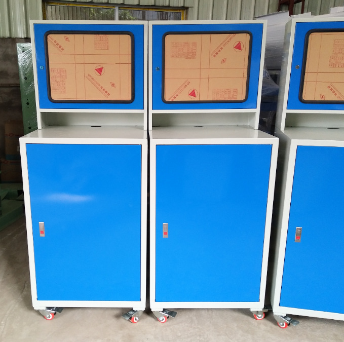 电脑柜 机床信息电脑柜 车间工具柜 工业电脑操作柜 钢制电脑柜