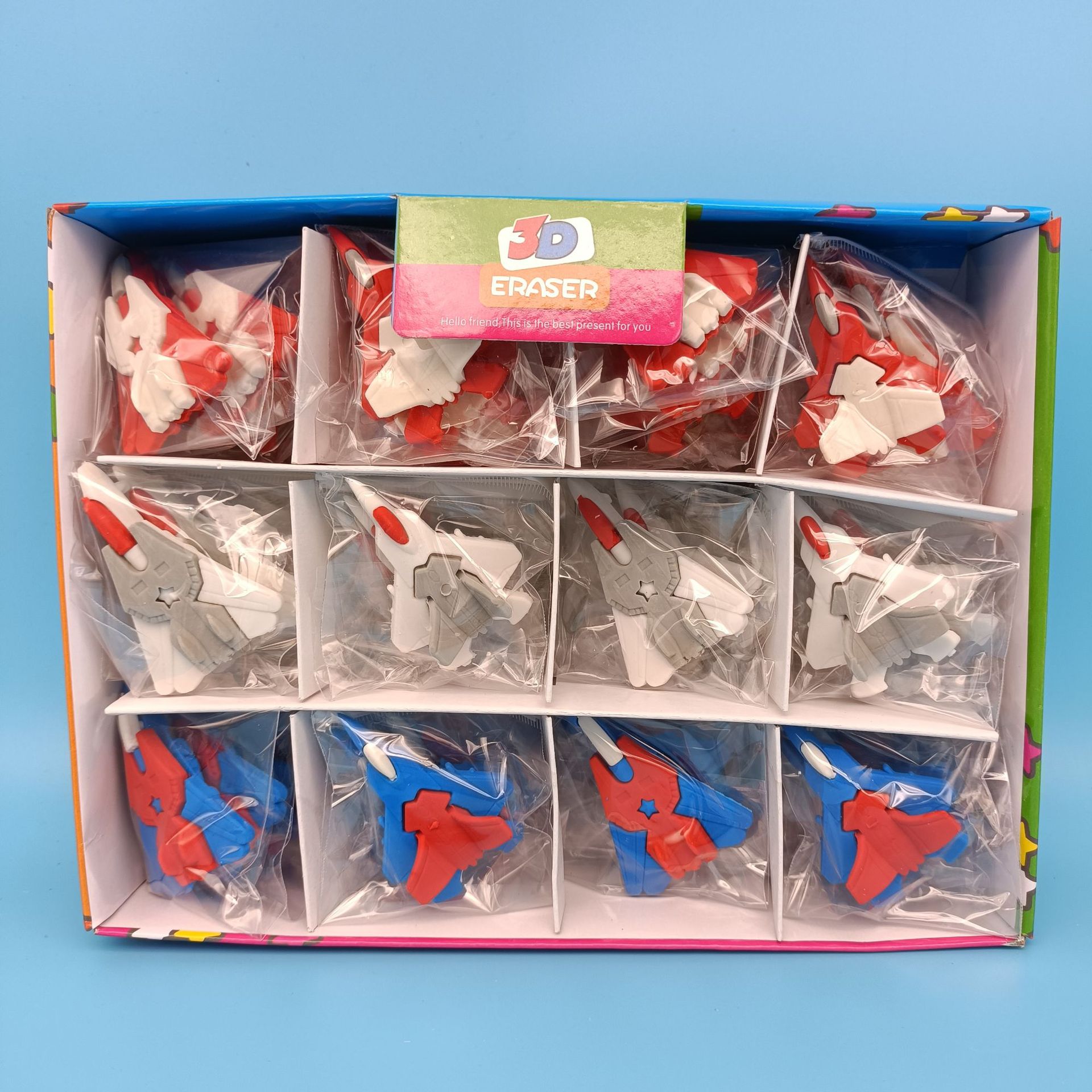 Pikachu borrador tren borrador dibujos animados lindo creativo niños Escuela Primaria niños y niñas