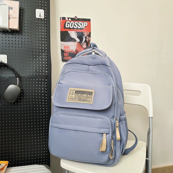 Blue backpack, pendant
