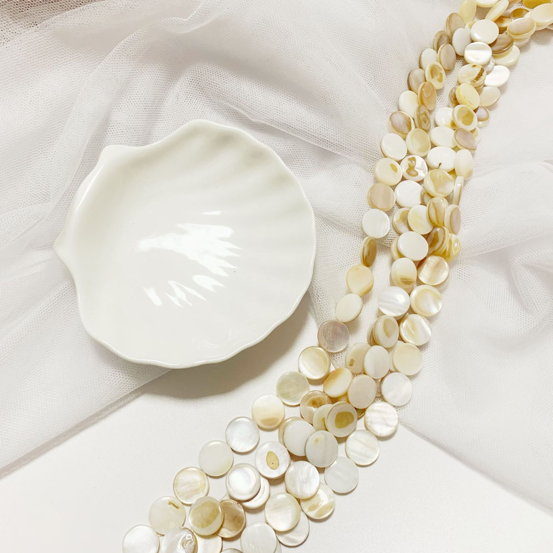 10 * 15mm, 18*25mm Jewelry Making Size 1 Set 10 * 15mm 18*25mm Shell Leaf Heart Shape DIY Jewelry Accessories Beads