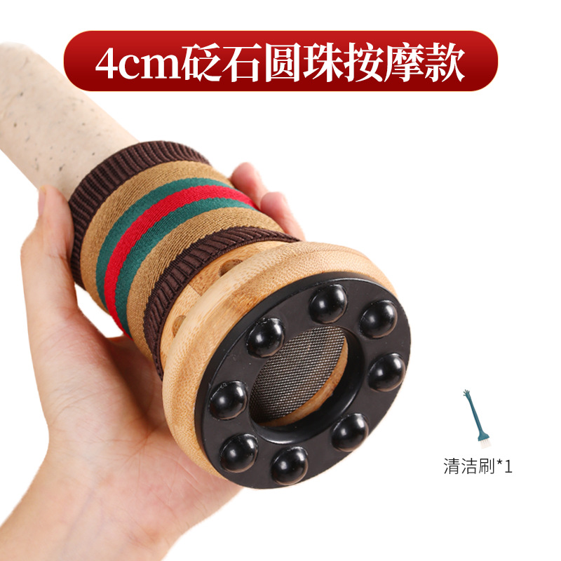 艾我康石艾灸缶箱艾条控煙筒は身につけて灸をします。