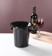 小号酒吧塑料冰桶 双耳吐酒桶香槟葡萄酒洋酒啤酒带漏斗 厂家直销