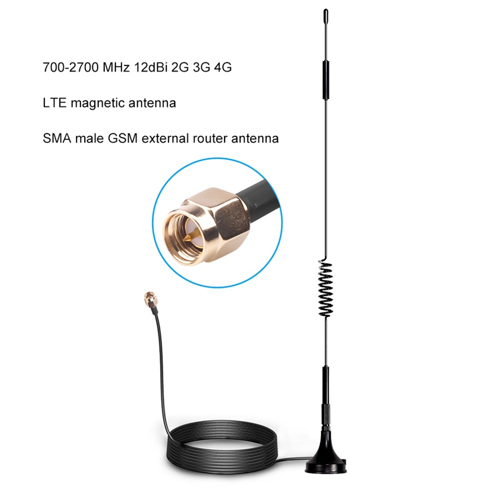 4G吸盘天线多款全频段全网通充电桩外置吸盘天线4G售卖机吸盘天线