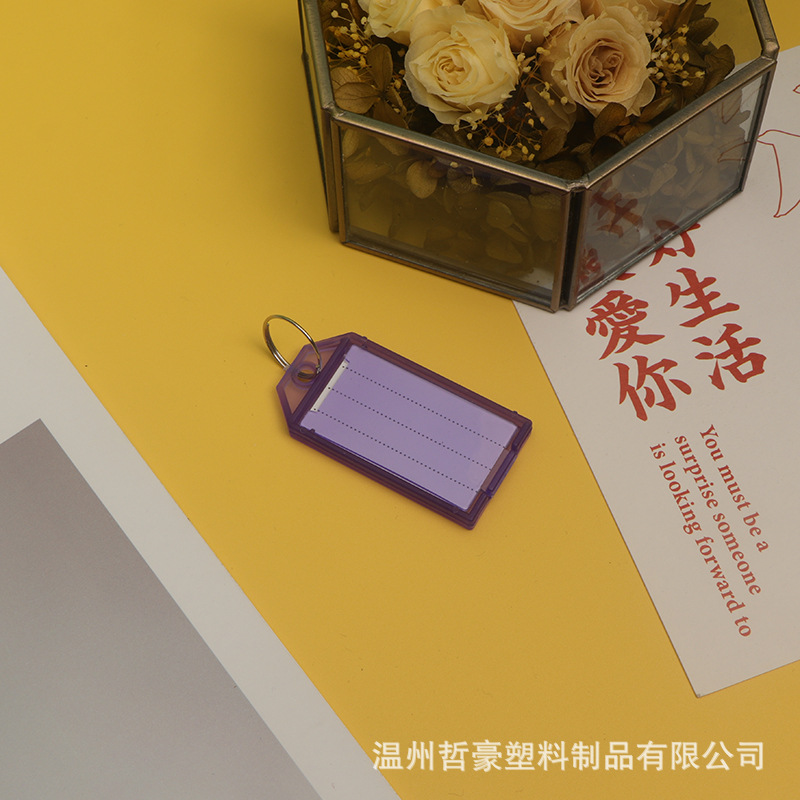 Tarjeta de llave, número de matrícula, agencia inmobiliaria, marca de suministros, etiqueta de alquiler, caja de llaves de almacenamiento, llavero de vivienda de plástico